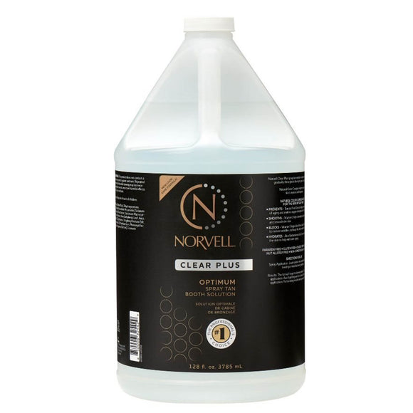 Norvell Optimum Tanning Booth Solution - Clear Plus 128 oz Gallon Jug